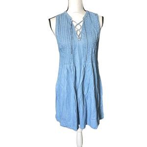 Old Navy Chambray Sleeveless Dress Small